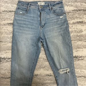 Abercrombie & Fitch Super Skinny Ankle High Rise Jeans - Curve Love